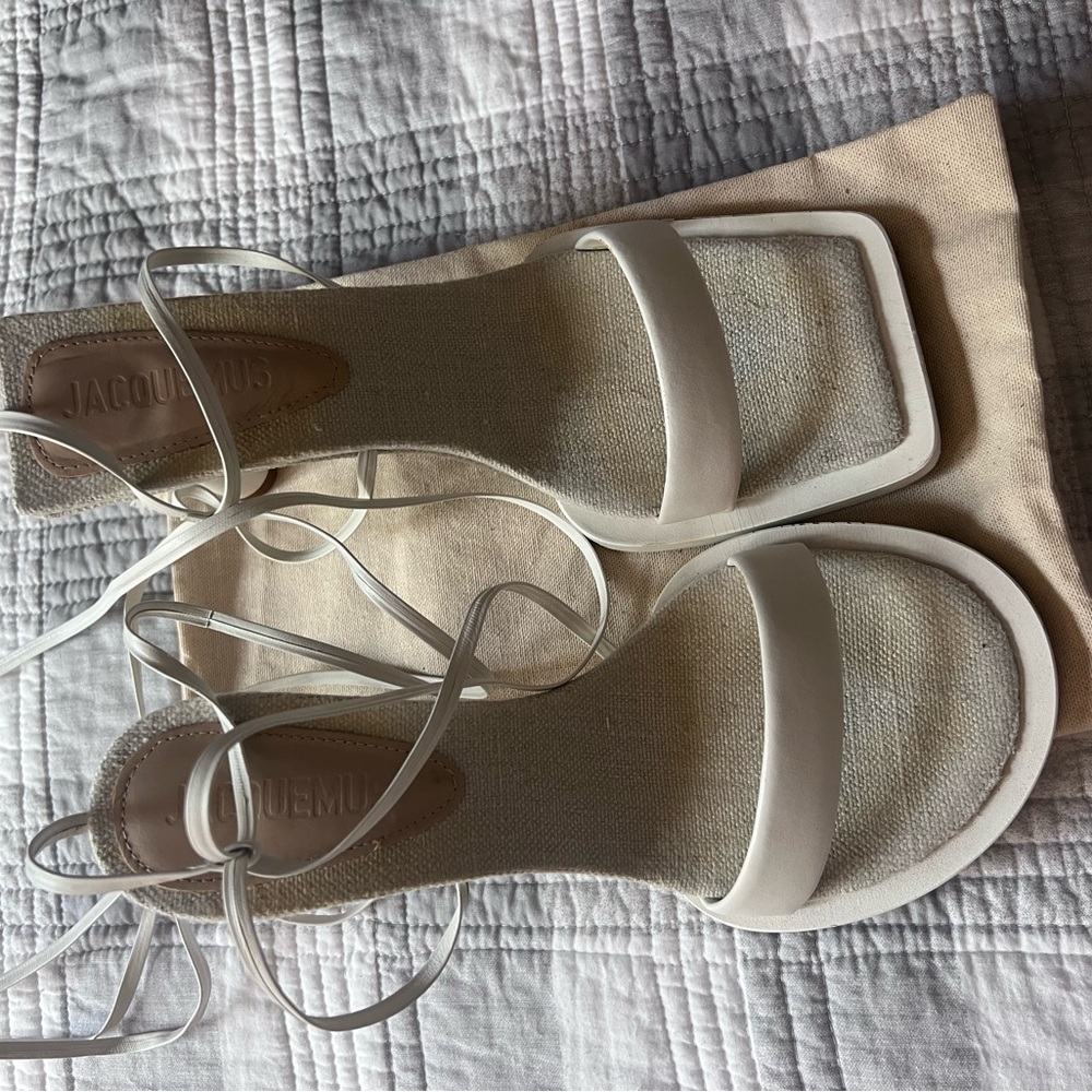 Jacquemus heels.